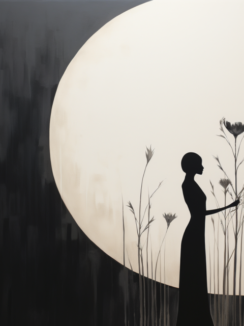 Mystical Musings: Exploring Moonlit Feelings through Art and Astrology